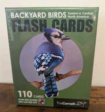 Backyard Birds Flash Cards - Eastern and Central North America by Cornell Lab 