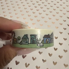 NEW  The Coffee Monsterz Co TCMC Rainbow Neighborhood Washi Tape