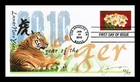 DR JIM STAMPS US COVER LUNAR NEW YEAR OF THE TIGER FIRST DAY ISSUE