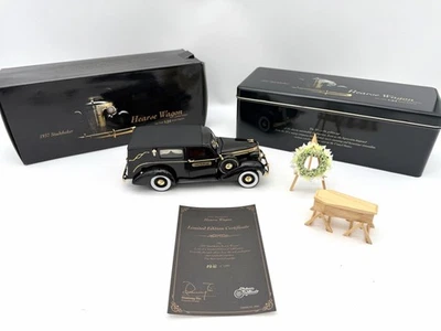 Unique Replicas 1937 Studebaker Hearse Wagon 1:24 Limited Edition - Image 1 of 4