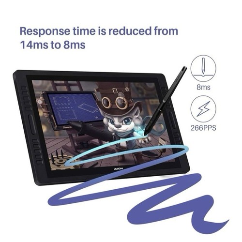 Huion Kamvas 22 Pro Gt-221, Drawing Tablet With Laminated Anti-glare Screen - Foto 6 di 9