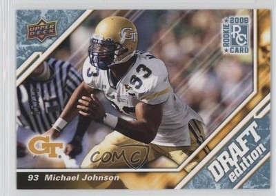 2009 Upper Deck Draft Edition Platinum 7/10 Michael Johnson #5 0b5