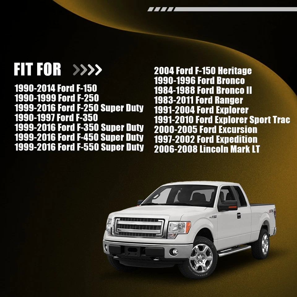 Conjunto de lámpara LED de luz de matrícula adecuado 2-10x para Ford F150 F250 F350 Foto 2 de 4