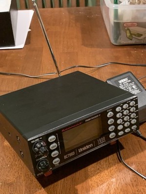 Uniden BC796D Scanner with APCO-25 Card USED Working