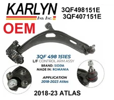 Front Lower Control Arm Ball Joint For Volkswagen Atlas 2018-22 3QF407151E L/F