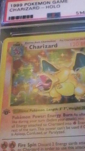 Charizard Holo Base Set PSA 4/102 Rare Fire Pokémon TCG 1999 The Pokémon Company