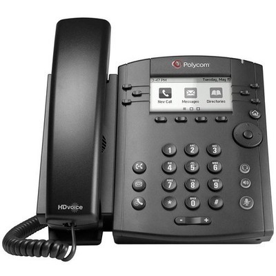 Lot of 10 Polycom VVX 311 Corded Business Media Phone Systems