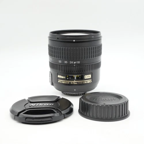 EXC- Nikon 18-70mm f/3.5-4.5 G-AFS ED-IF DX Autofocus Lens #471