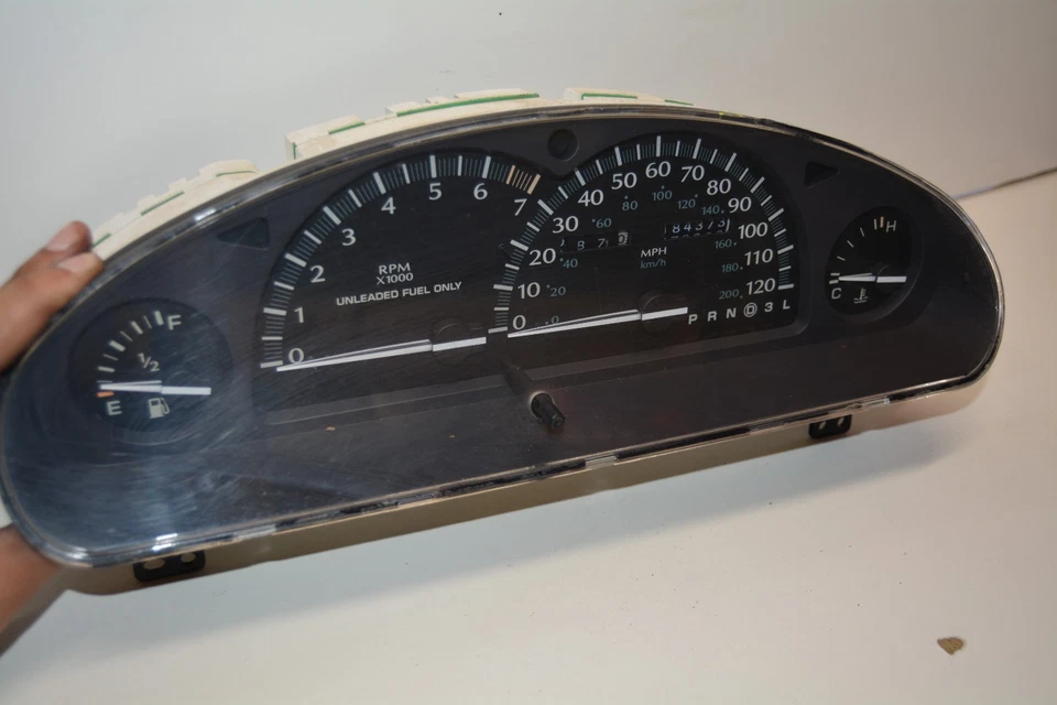 94-97 CHRYSLER LHS INSTRUMENTO VELOCÍMETRO CLÚSTER MILLAS 184373 OEM, 257-01685 Foto 2 de 4