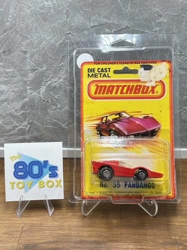Matchbox Lesney Superfast No. 35 Fandango 1980 Vintage Carded