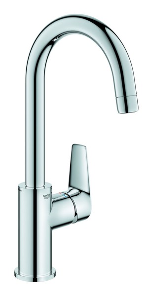 Grohe Bauedge Einhand-Waschtischbatterie Mit Push-Open-Ablaufgarnitur L-Size ...-image