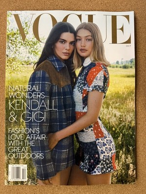 VOGUE US Magazine Kendall Jenner Gigi Hadid October 2025 American USA Fashion 