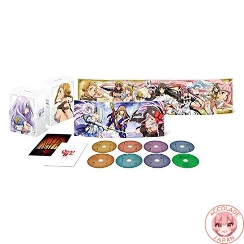 Queen's Blade Complete Blu-ray BOX Japan Import