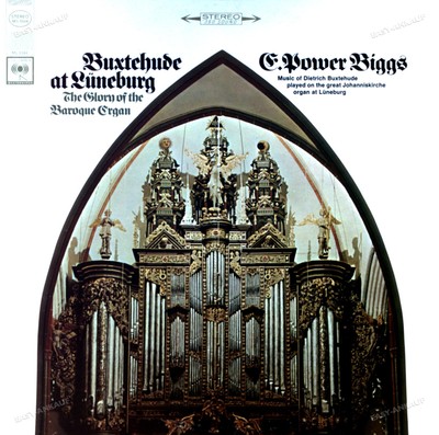 E. Power Biggs - Buxtehude At Lüneburg - The Glory Of The Baroque Organ LP '