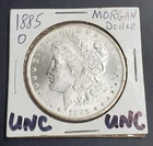 1885-O Morgan Silver Dollar Blast White UNC