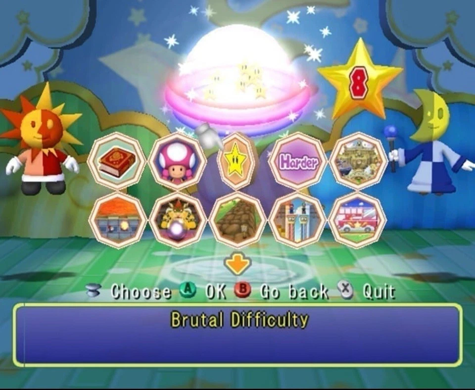 Mario Party 5 Nintendo GameCube Memory Card Save 100% Komplett Unlocked - Bild 2 von 4