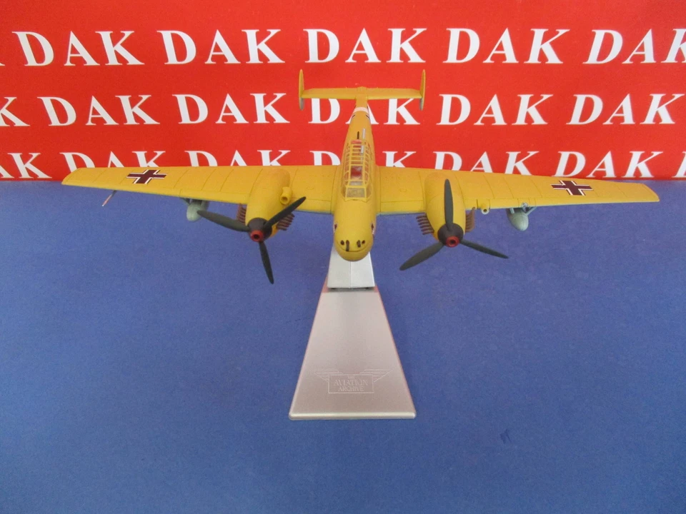 Die cast 1/72 Modellino Aereo Aircraft Messerschmitt BF 110E-2 Trop 3U+KS Horst - Immagine 4 di 4