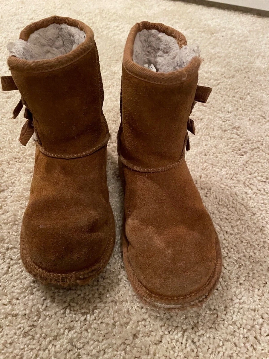 Ugg koolaburra brown boots toddler girls size 11 eBay