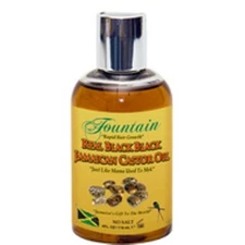 Fountain Jamaican  Black Castor Oil -Hair Treatment -Eyelash  - Brow - Beard