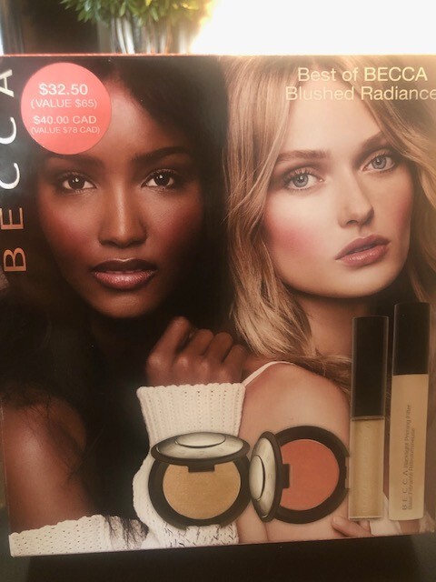 BECCA Best Of Becca Blushed Radiance 4 Piece Kit ( Limited Edition )New With Box