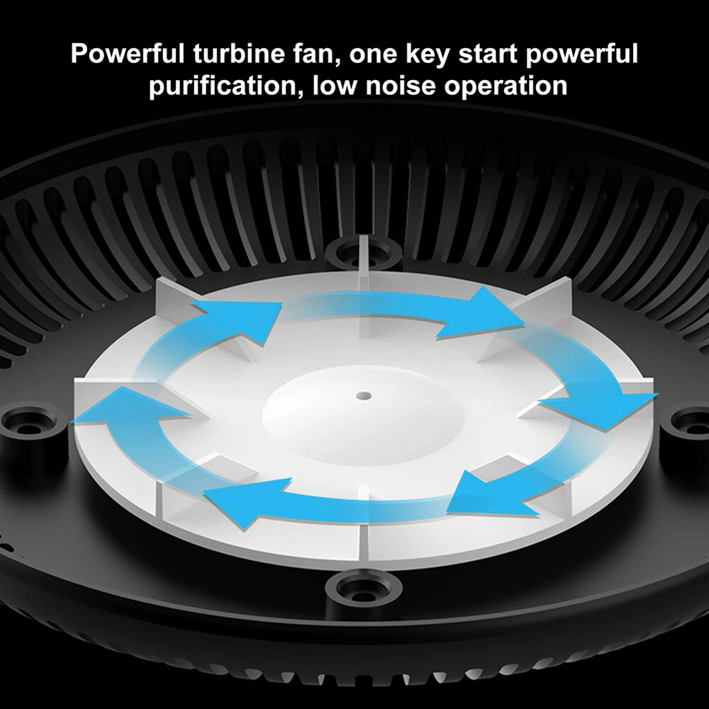 Air Purifier Household Smoke Removal Ashtray Multipurpose for Indoor Home Office