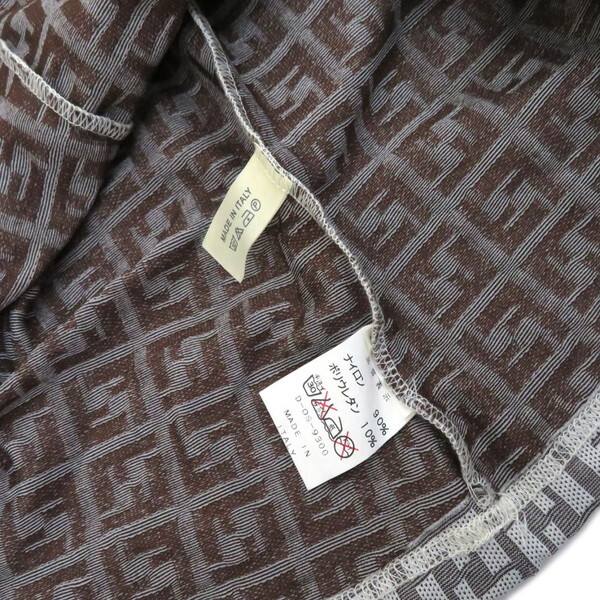 Fendi Jeans Zucca Pattern Short Sleeve Polo Shirt Ladies | eBay