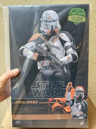 Nuevo Hot Toys MMS794 Star Wars AIRBORNE TROOPER 212º BATALLÓN DE ATAQUE en stock