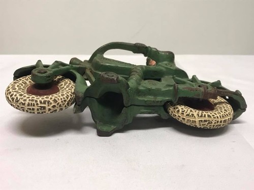 Antique Hubley Cast Iron Champion Motorcycle - Picture 9 of 9