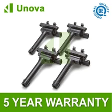 Unova 4X IGNITION COIL PACK FOR LAND ROVER FREELANDER (1998-2006) 1.8 MFPC15x4LR