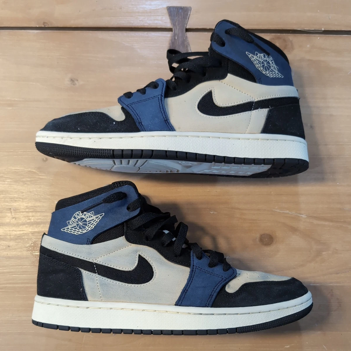 Jordan 1 Zoom Comfort 2 High Blackened Blue W for sale | eBay