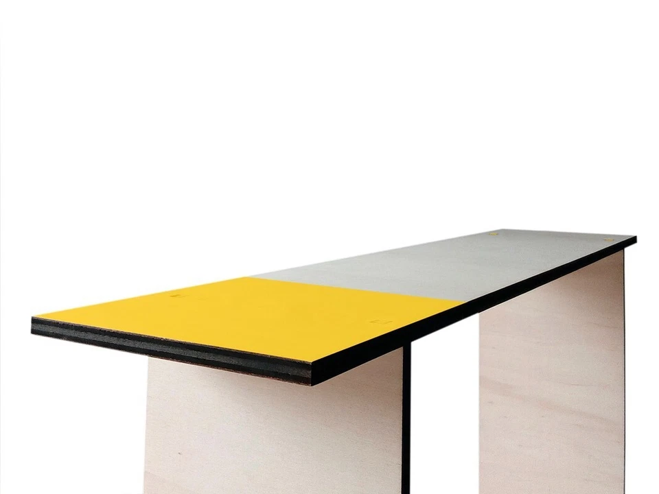 Narrow Catch-All Laser Cut Wood Console Table for Entry and Living Room Slim - Image 3 of 4