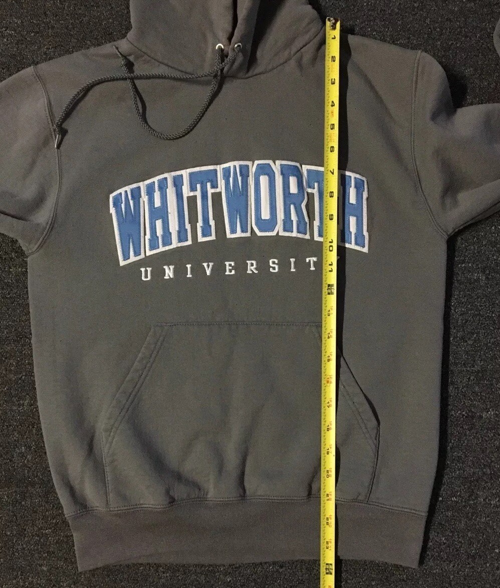 Vtg Champion Whitworth University Faded Hoodie XS College Vtg Champion Whitworth University Faded Hoodie XS College