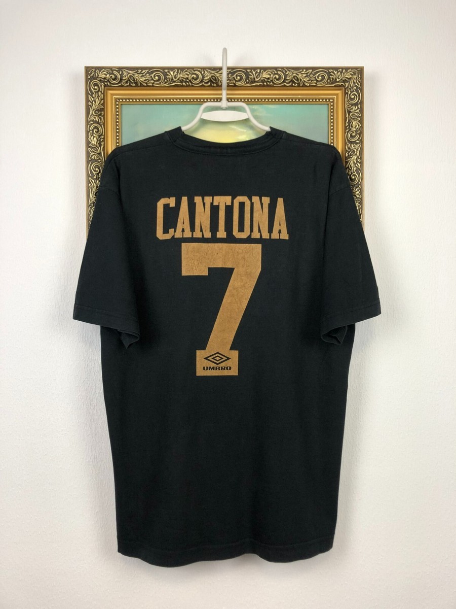 Umbro CANTONA 7 サッカーシャツ Manchester United 7 Cantona 1993 1995 away shirt jersey