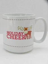 The Coffee Bean & Tea Leaf Christmas Moose Holiday Cheer 16 oz Mug Cup NWT