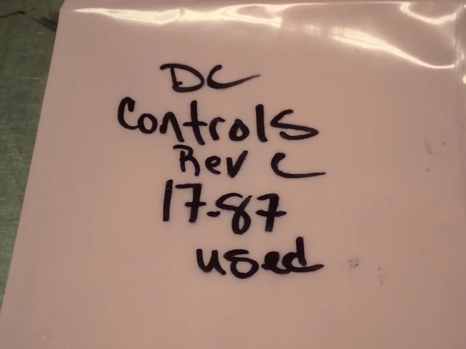 Placa de circuito DC Controls 17-87 Rev C usada con garantía ver todas las fotos Foto 2 de 4