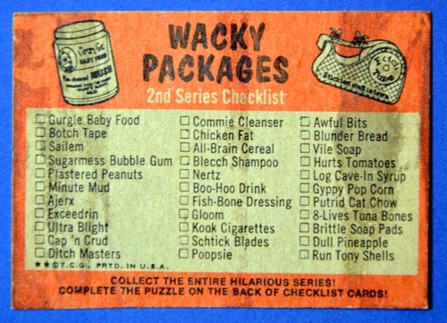 1973 Topps WACKY PACKAGES SERIES 2 Stickers/Cards (U-Pick - Compete Your Set!) - Picture 56 of 96