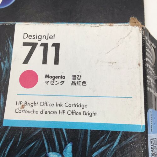 HP 711 Magenta Ink Cartridge CZ131A – Premium OEM Original, 29 ml, Malaysia - Picture 5 of 5