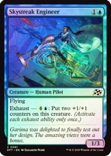 Skystreak Engineer 61 Foil NM MTG Aetherdrift Magic