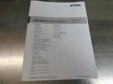 SPARE PARTS LIST MANUAL FOR STIHL MS231 MS251  ------  MANUAL 102