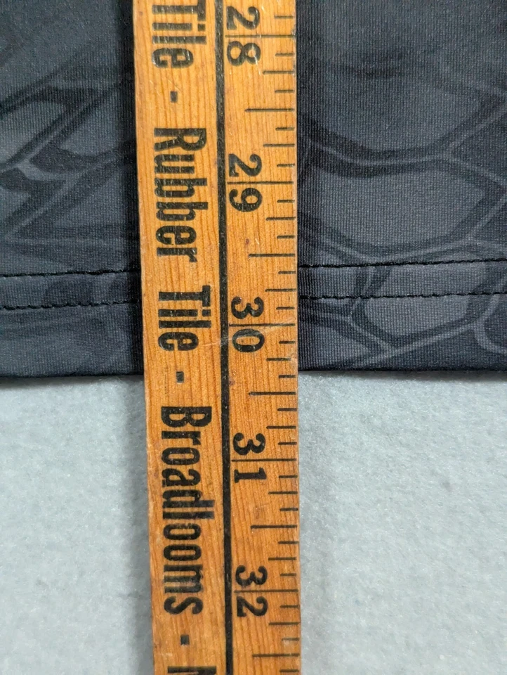 Camisa de Pesca Huk Para Hombres XXL Negra 1/4 Cremallera Kryptex Typhon Rendimiento Ventilado Camuflaje Foto 4 de 4