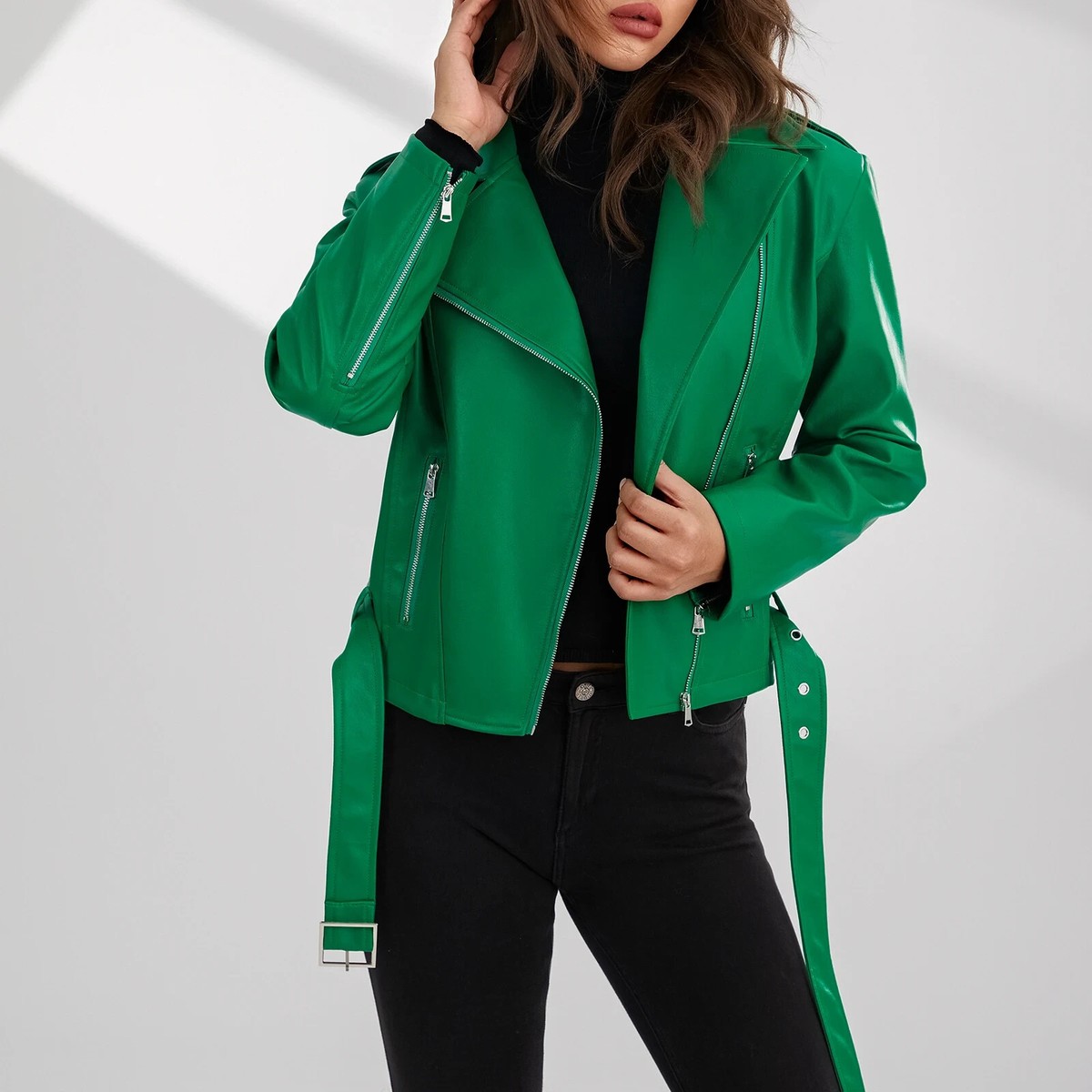 ジャケット A.P.C. Woman Jacket Green PSAJAF02947 JAC A.P.C.: Jacket woman - Green | A.P.C. jacket PSAJAF02947
