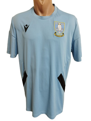 Sheffield Wednesday football jersey training shirt Macron size XL
