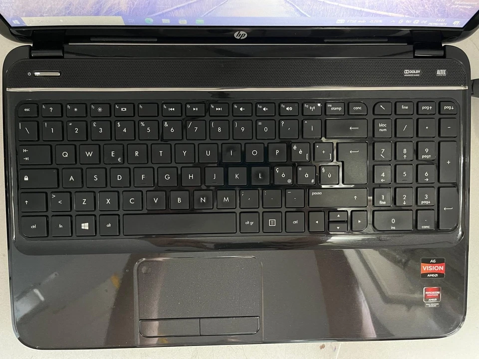 Notebook HP G6 - 2220SL - WINDOWS 10 - 6GB RAM - SSD 120GB - AMD A6 4400M - Immagine 4 di 4