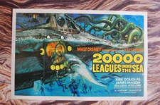 2001 Leagues under the Sea Lobby Card Movie Poster #1