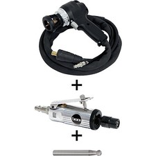 PISTOLA AD ARIA RAPIDA V2 + FRESATRICE PROFESSIONALE CARROZZERIA GYS 065567