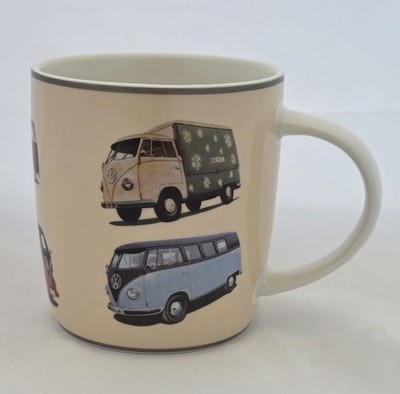 Volkswagen VW Bus Parade Coffee Mug BRISA Collection Officially Licensed Germany
