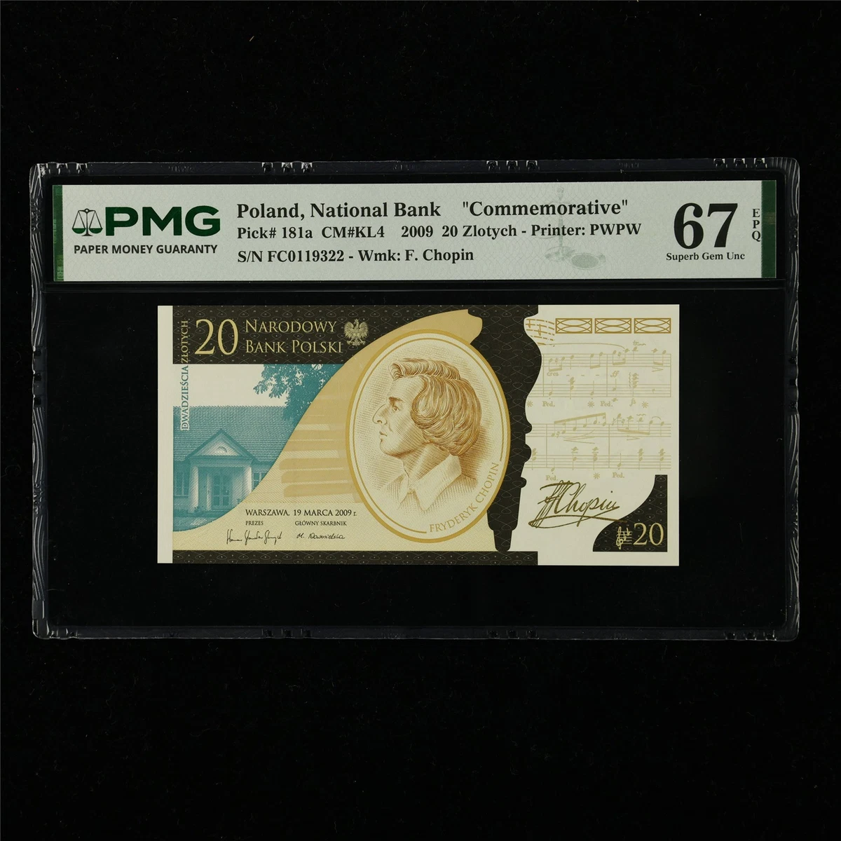 ⭐️【PMG 65EPQ】2009 ポーランド 「記念発行」ポーランド国立銀行 PMG 2009 European Paper Money for sale | eBay