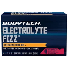 BODYTECH Electrolyte Fizz Packets - Hydration, Energy, Endurance, Vitamin C