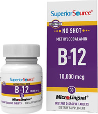 No Shot Methylcobalamin B-12 10000 Mcg - Vitamin B-12 to Support Energy Producti