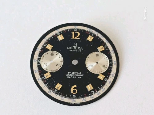 Venus 175 Watch Dial Swiss Made Chronograph 31mm Approx